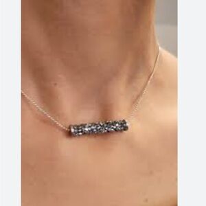 Touchstone Crystal Retired Pipette Necklace 16-19”